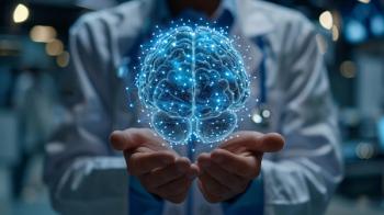 Artist’s depiction of fNIRS data and AI study of brain health © chaisiri - stock.adobe.com