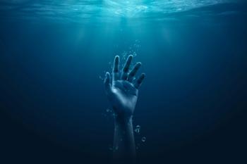 Despair drowning hand underwater danger help accident on urgency sos dangerous water background of emergency problem rescue ocean swimming warning risk or saving life reaching hopeless alone concept. | Image Credit: © Lemonsoup14 - stock.adobe.com