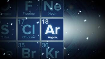 Close up of the Argon symbol in the periodic table, tech space environment. | Image Credit: © Tom - stock.adobe.com