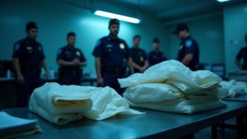 Border Patrol Agents With Confiscated Drugs. Generated with AI. | Image Credit: © Gayan - stock.adobe.com