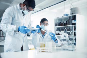 People, mask or scientists on tablet in laboratory for results, life extension or anti-aging medicine. Representation of life sciences. | Image Credit: © peopleimages.com - stock.adobe.com