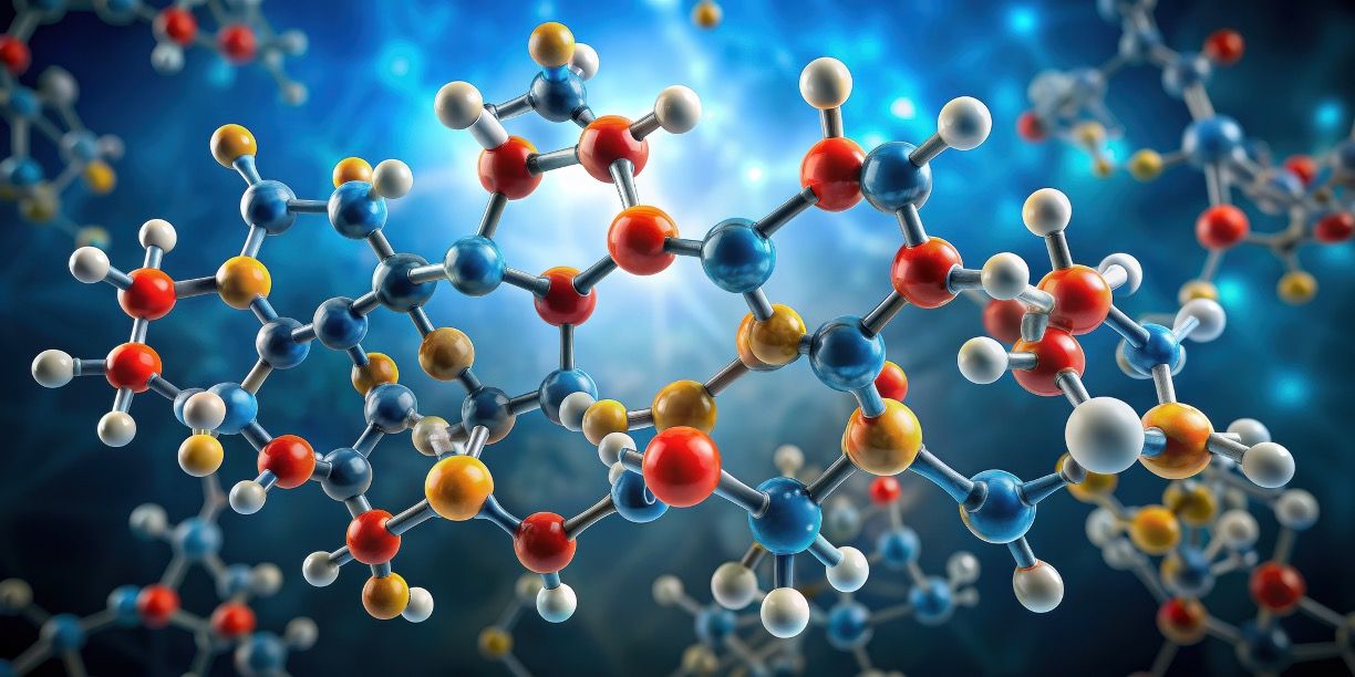 Aflatoxin B1 molecule, a carcinogenic toxin produced by fungi Aspergillus © Jotch -chronicles-stock.adobe.com