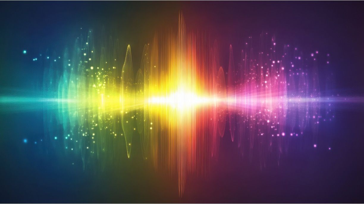 Visible light spectrum color waves perceived by human eye © Johannes-chronicles-stock.adobe.com