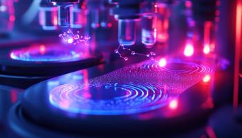 Molecular microscopy in a futuristic laboratory. Generated with AI. | Image Credit: © Nacci - stock.adobe.com