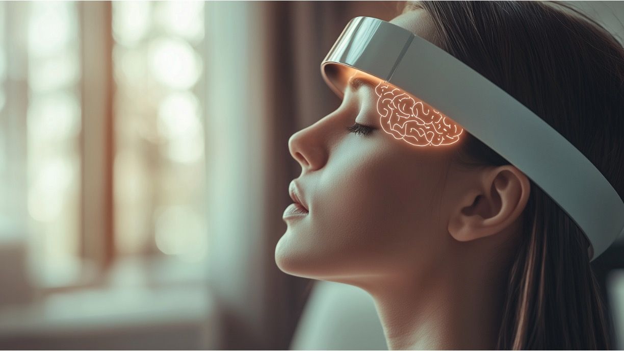 Wireless fNIRS sensor concept wearable headband that monitors brain activity in real time © stefanholm-chronicles-stock.adobe.com
