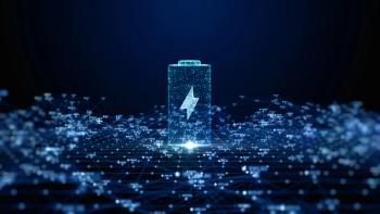 Technology battery high power electric energy, Battery to electric cars and mobile devices with clean electric, Green renewable energy battery storage future, Technology digital abstract background | Image Credit: © KanawatTH - stock.adobe.com.