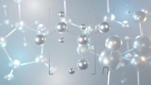 polyvinyl alcohol molecular structure, 3d model molecule, synthetic polymer structural chemical formula view from a microscope | Image Credit: © Сергей Шиманович - stock.adobe.com.