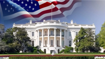 United States White House with Waving American Flag © Bijac -chronicles-stock.adobe.com