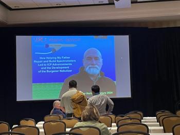 John Burgener gave a Heritage Lecture on Monday at 5:30 pm local time at the Winter Conference on Plasma Spectrochemistry. | Photo Credit: © Will Wetzel