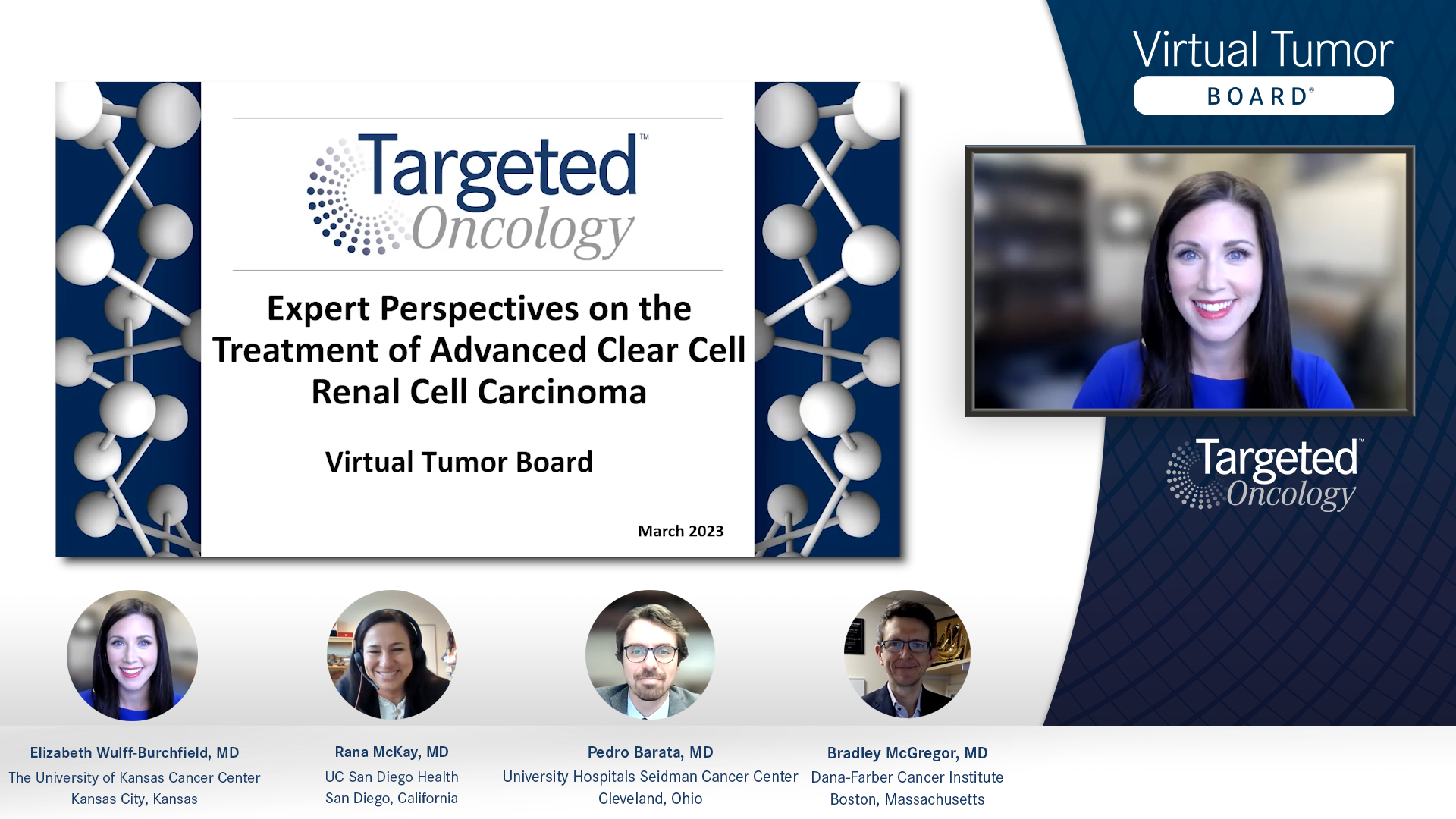 Elizabeth Wulff-Burchfield, MD, an expert on renal cell carcinoma