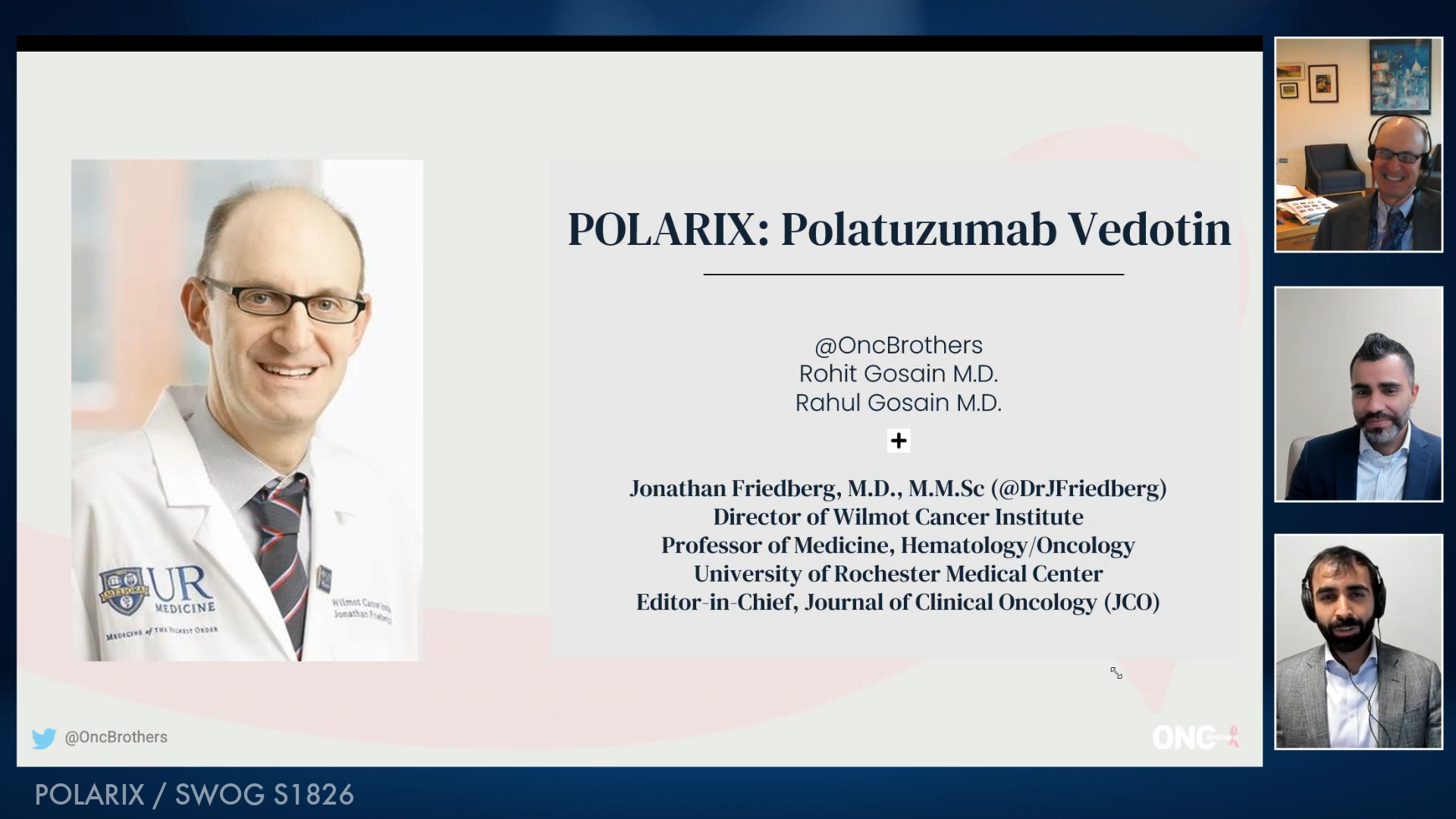 POLARIX: Frontline Polatuzumab Vedotin In Diffuse Large B-Cell Lymphoma