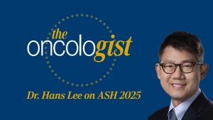 Dr Hans Lee on the Game-Changing Myeloma Research From ASH 2025
