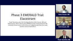 EP. 1 Overview of phase 3 EMERALD study of elacestrant for ER+, HER2- MBC