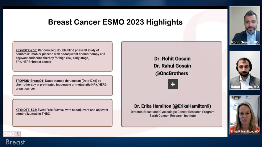 KEYNOTE-756: Pembrolizumab Plus Chemo In Early-Stage ER+/HER2- Breast ...