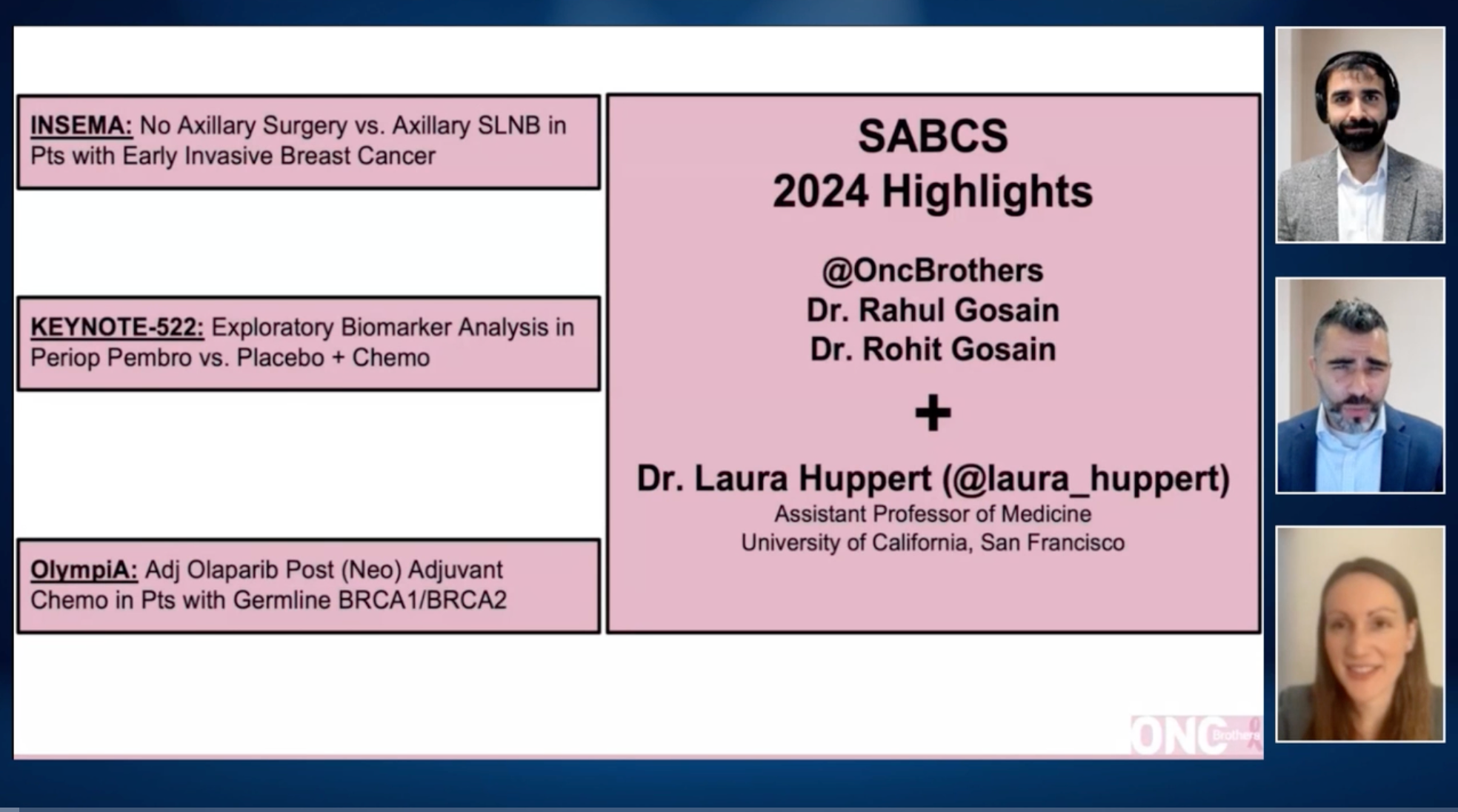 OlympiA: Adj Olaparib Post (Neo) Adjuvant Chemo in Pts with