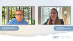 Aditya Bardia, MD, MPH, FASCO, and Laura Huppert, MD, experts on breast cancer