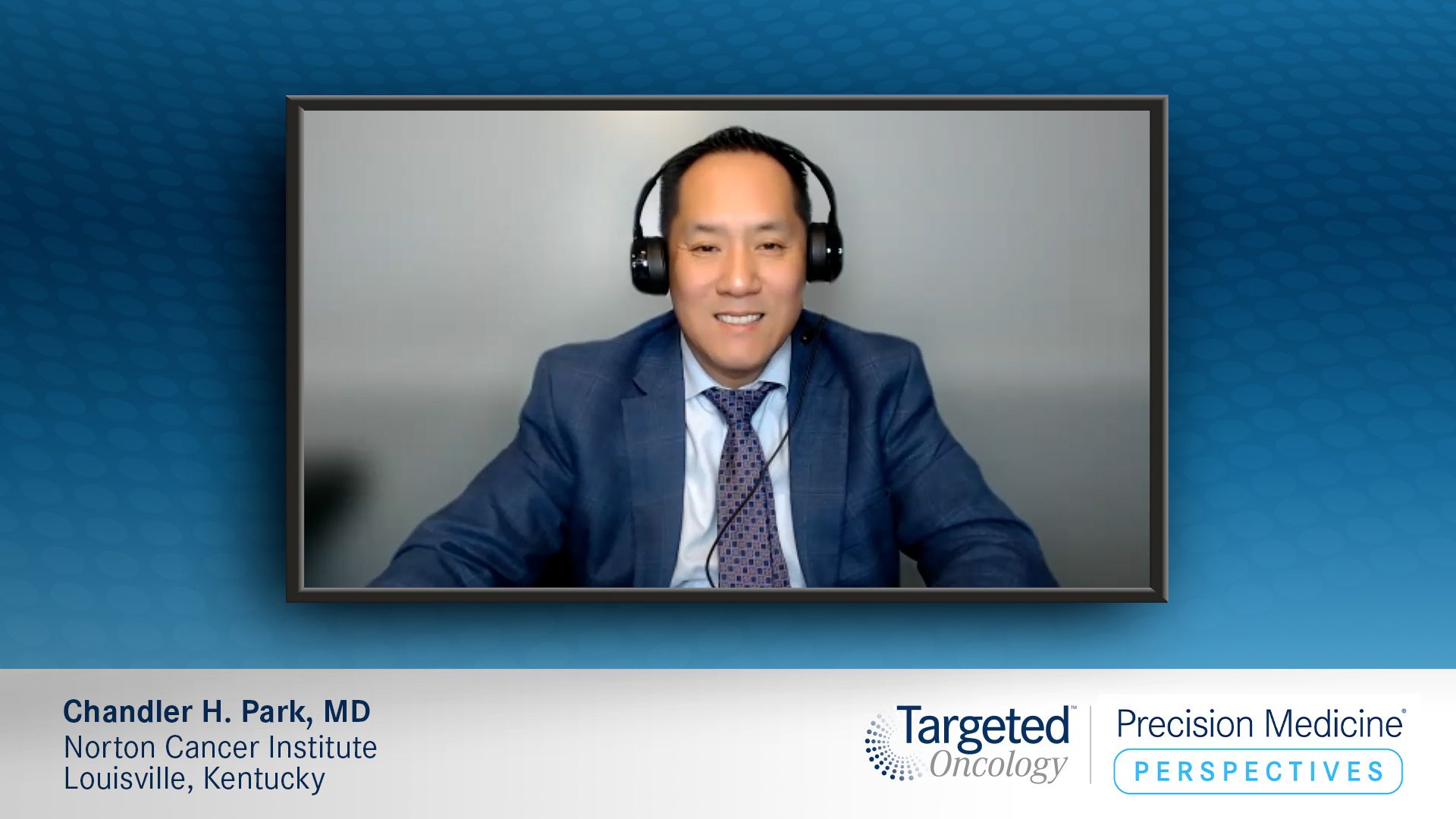 Chandler H. Park, MD, an expert on renal cell carcinoma