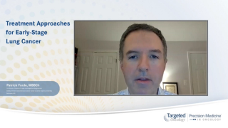 Patrick Forde, MBBCh, an expert on lung cancer