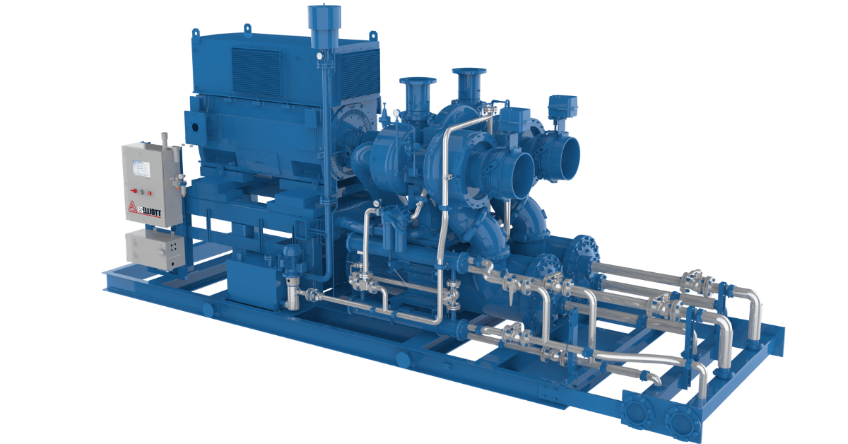 P650 DF centrifugal compressor | Image Credit: FS-Elliott
