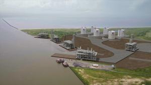 LNG export facility in Cameron, LA | Image Credit: Commonwealth LNG