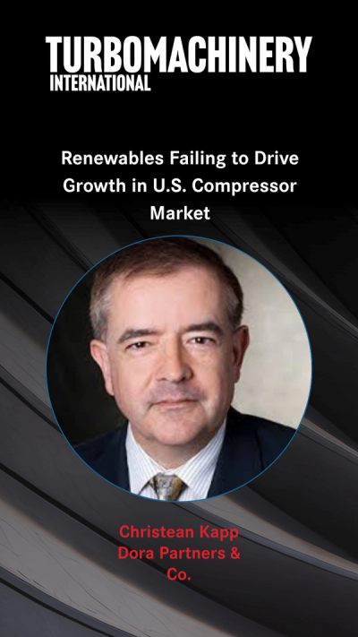 Christean Kapp, Rotating Equipment Expert, Dora Partners & Co.