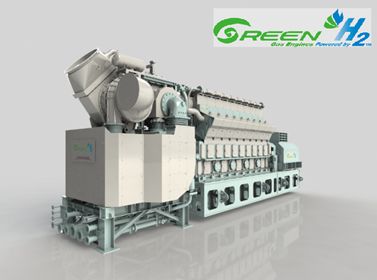 New hydrogen-capable gas engine | Image Credit: KHI