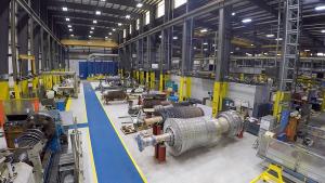 Steam and gas turbine repair facility | Image Credit: EthosEnergy