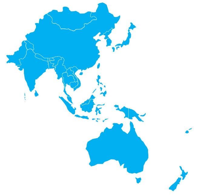 Asia-Pacific region | Image Credit: Dora Partners & Co.