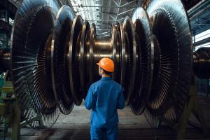 Backed by $8 million in pre-seed funding, American Supercritical is designing a compact supercritical CO2 bottoming cycle that it says can add up to 50% more power to simple cycle gas turbines without burning more fuel. Credit: Stock.Adobe.com/Nomad_Soul.