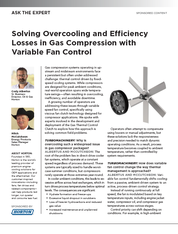 Q&A With Cody Albertus and Mitch McCutcheon from Horton on Variable Fan Control
