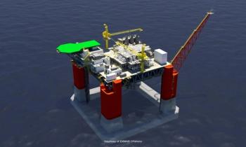 Rendering of Kaskida floating production platform | Image Credit: Exmar