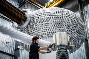 Connecting a transformer to a high-voltage generator in Charleroi, PA | Image Credit: GE Vernova