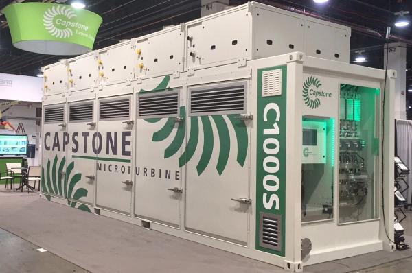 C1000S cogeneration system | Image Credit: Capstone Green Energy