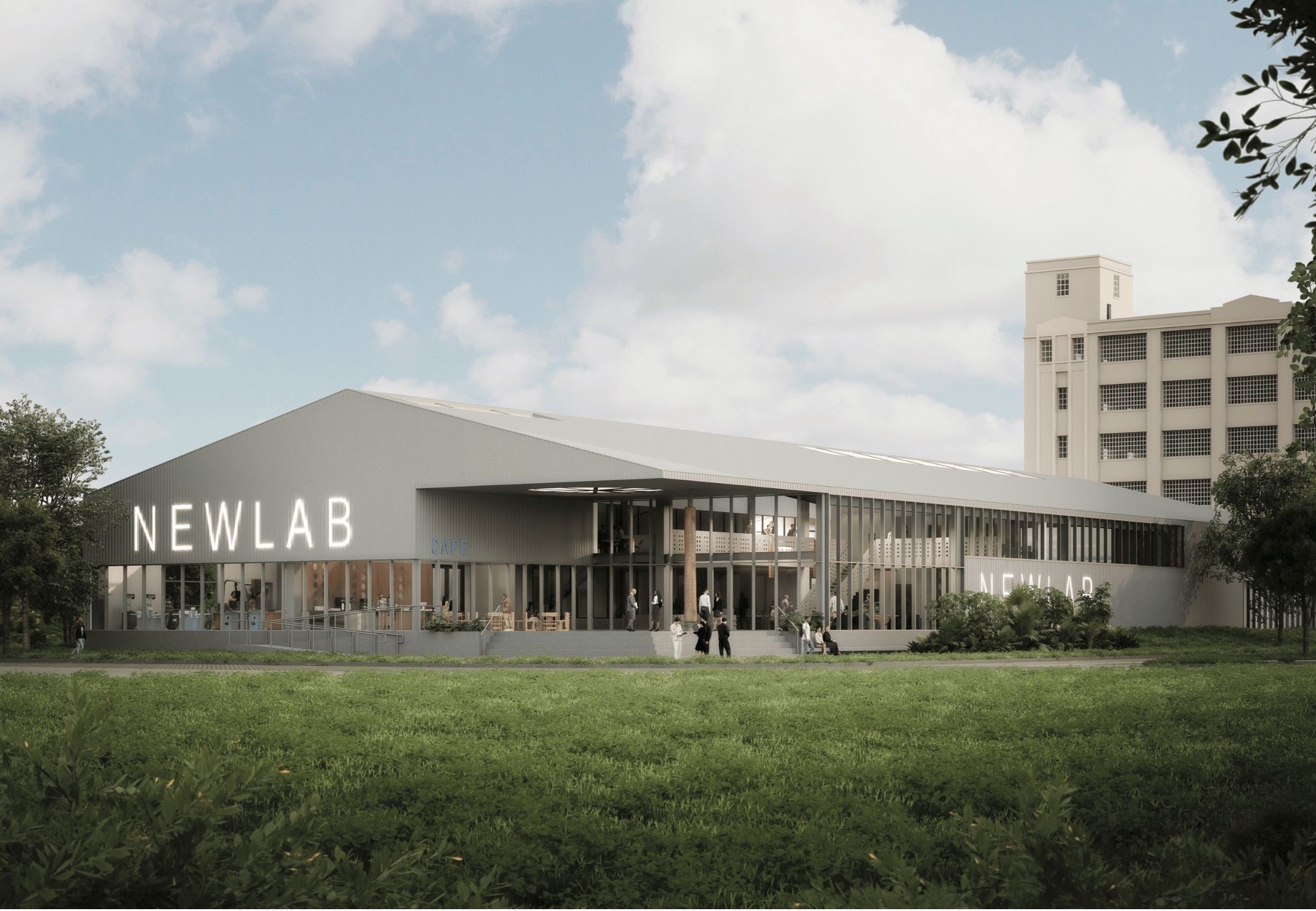 Newlab's New Orleans commercialization hub | Image Credit: Newlab