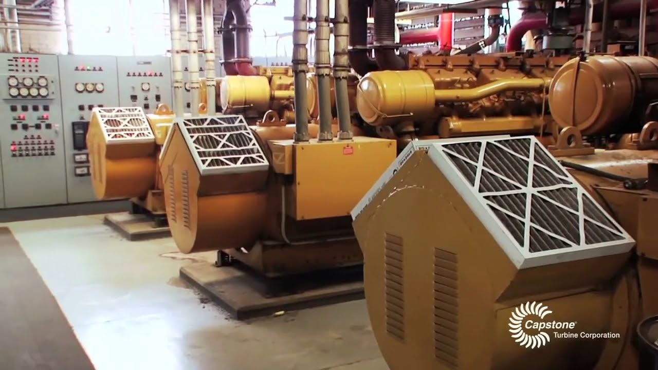 York Wastewater Treatment Plant | Image Credit: Capstone Green Energy