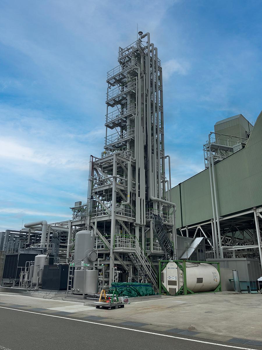 MHI's CO2-Capture Pilot Plant Begins Operation at Japanese Power