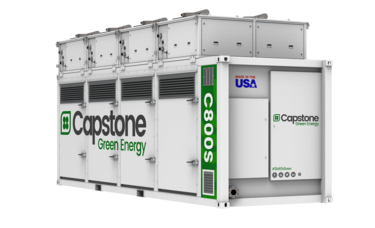 C800 microturbine | Image Credit: Capstone Green Energy