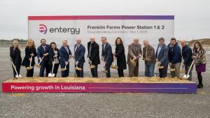 Groundbreaking ceremony for Franklin Farms Power Station | Image Credit: Entergy Louisiana
