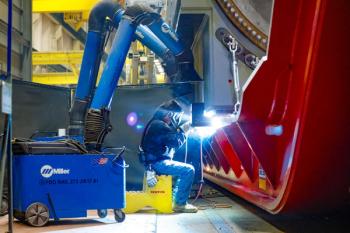 Welder working at Schenectady facility | Image Credit: GE Vernova