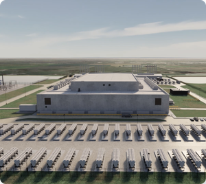 Rendering of AI factory | Image Credit: Applied Digital