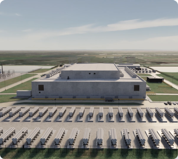 Rendering of AI factory | Image Credit: Applied Digital