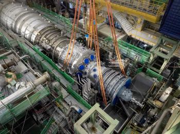 380-MW gas turbine model | Image Credit: Doosan Enerbility
