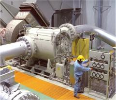 Typical gas turbine-driven pipeline booster