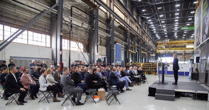 Groundbreaking ceremony at Sorel-Tracy facility | Image Credit: GE Vernova