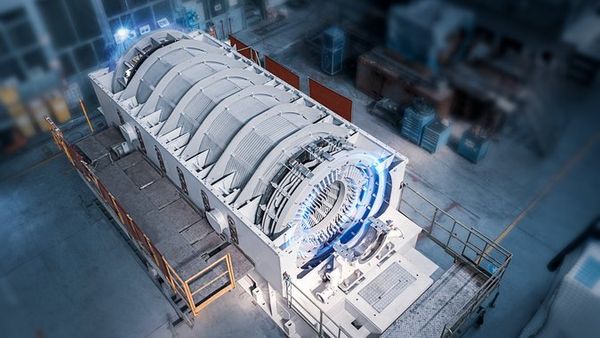 Flywheel synchronous condenser | Image Credit: Ansaldo Energia