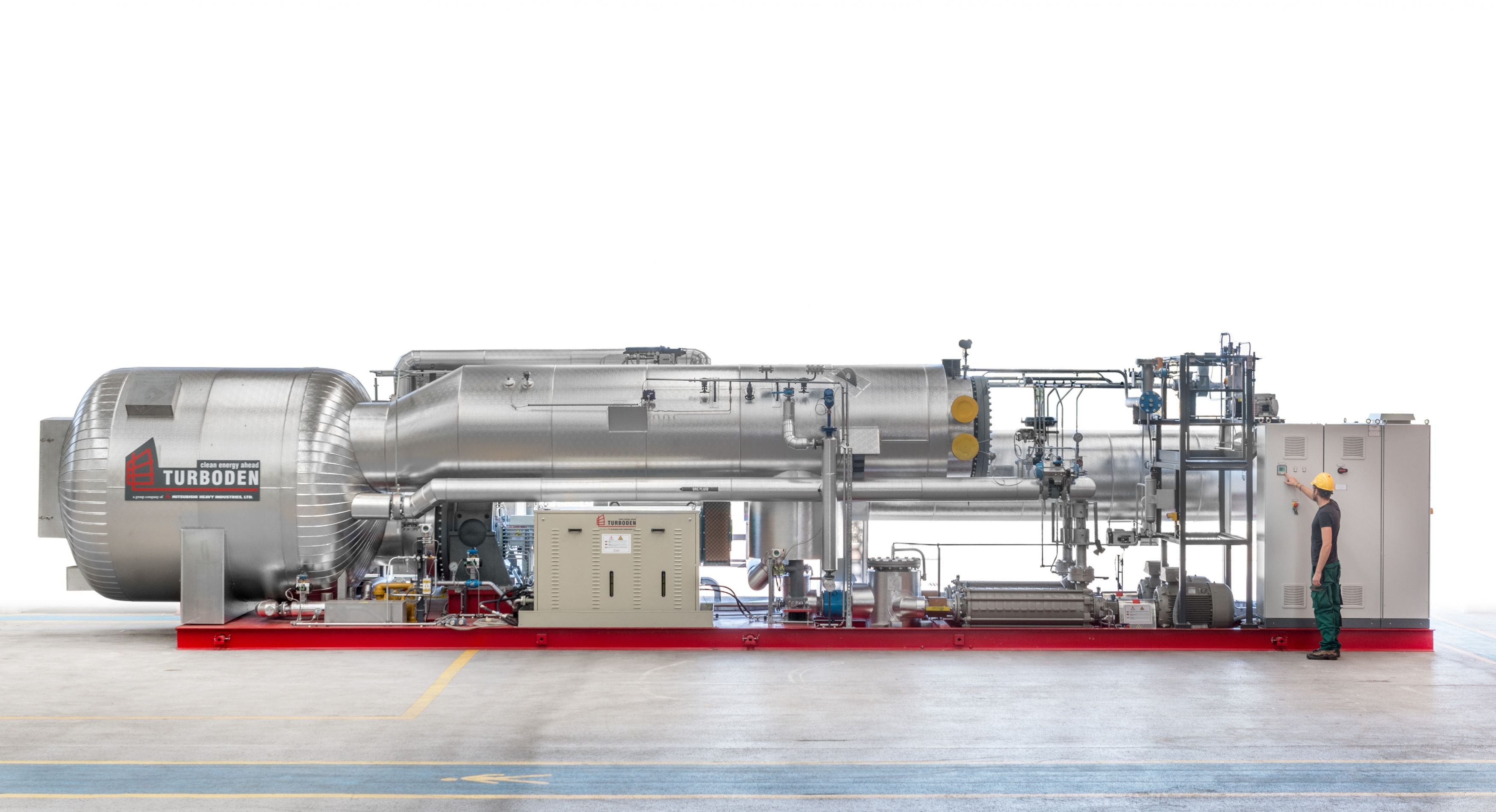 Organic Rankine Cycle turbine | Image Credit: Turboden