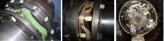 Disc coupling failure modes