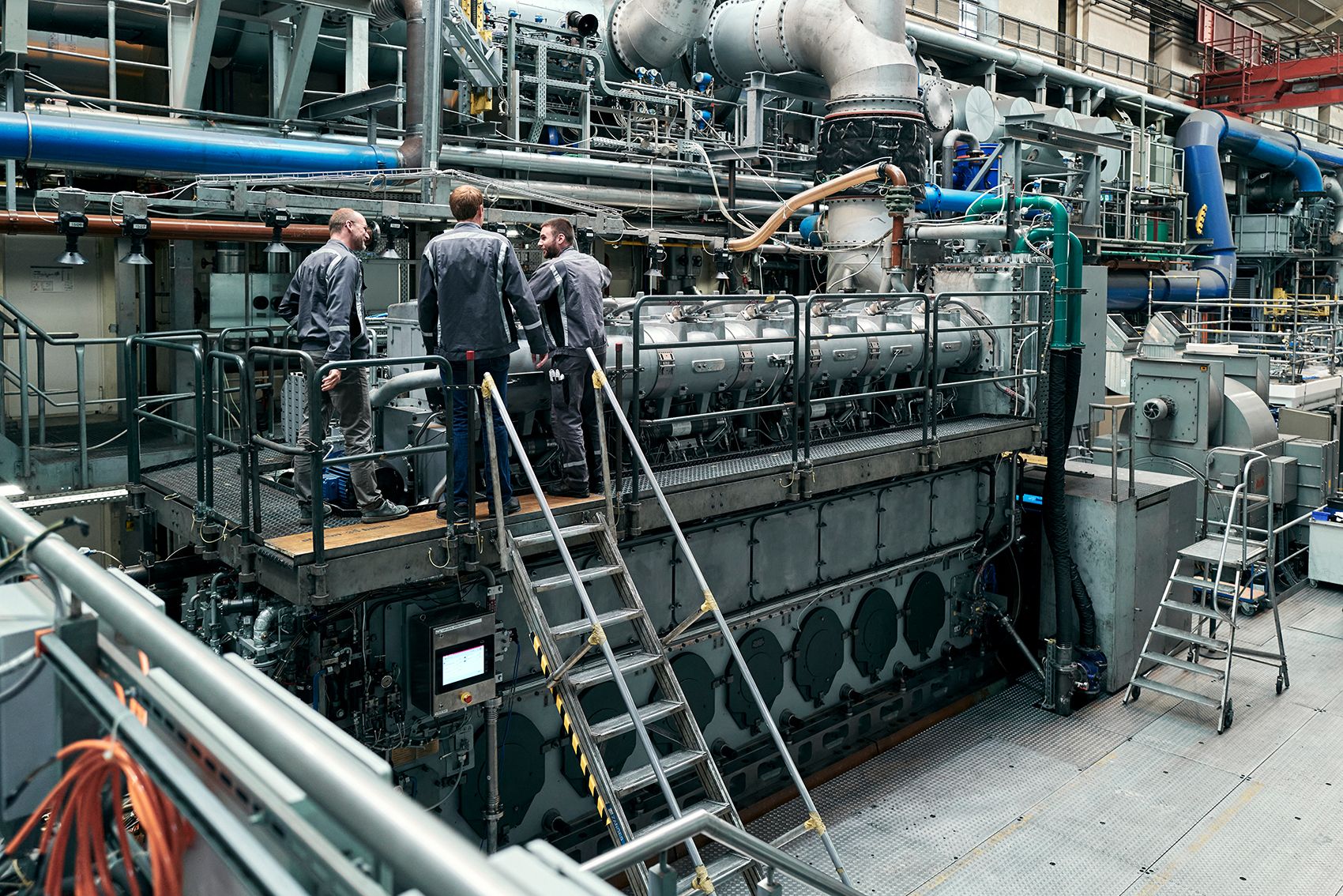 Methanol-fueled maritime engine | Image Credit: Everllence