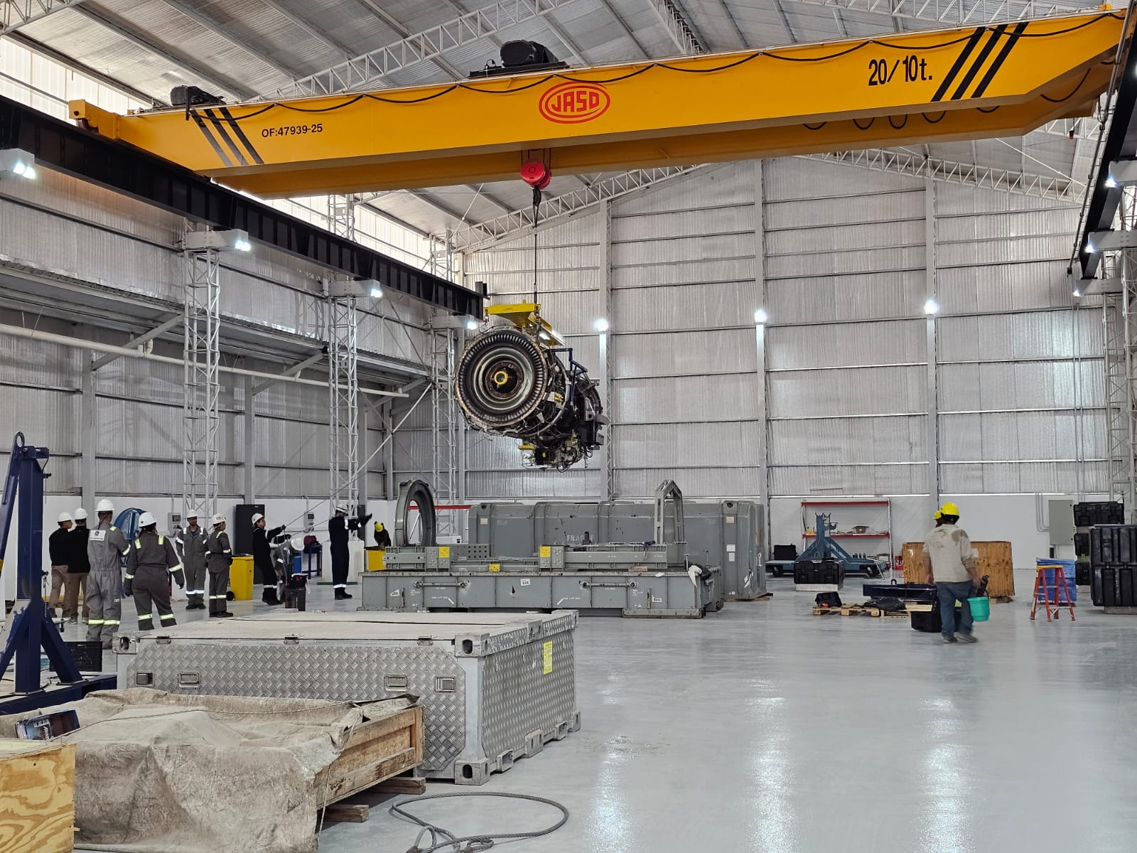 Aero Repair Center in Argentina | Image Credit: GE Vernova
