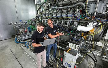 High-speed engine on test bench | Image Credit: Rolls-Royce